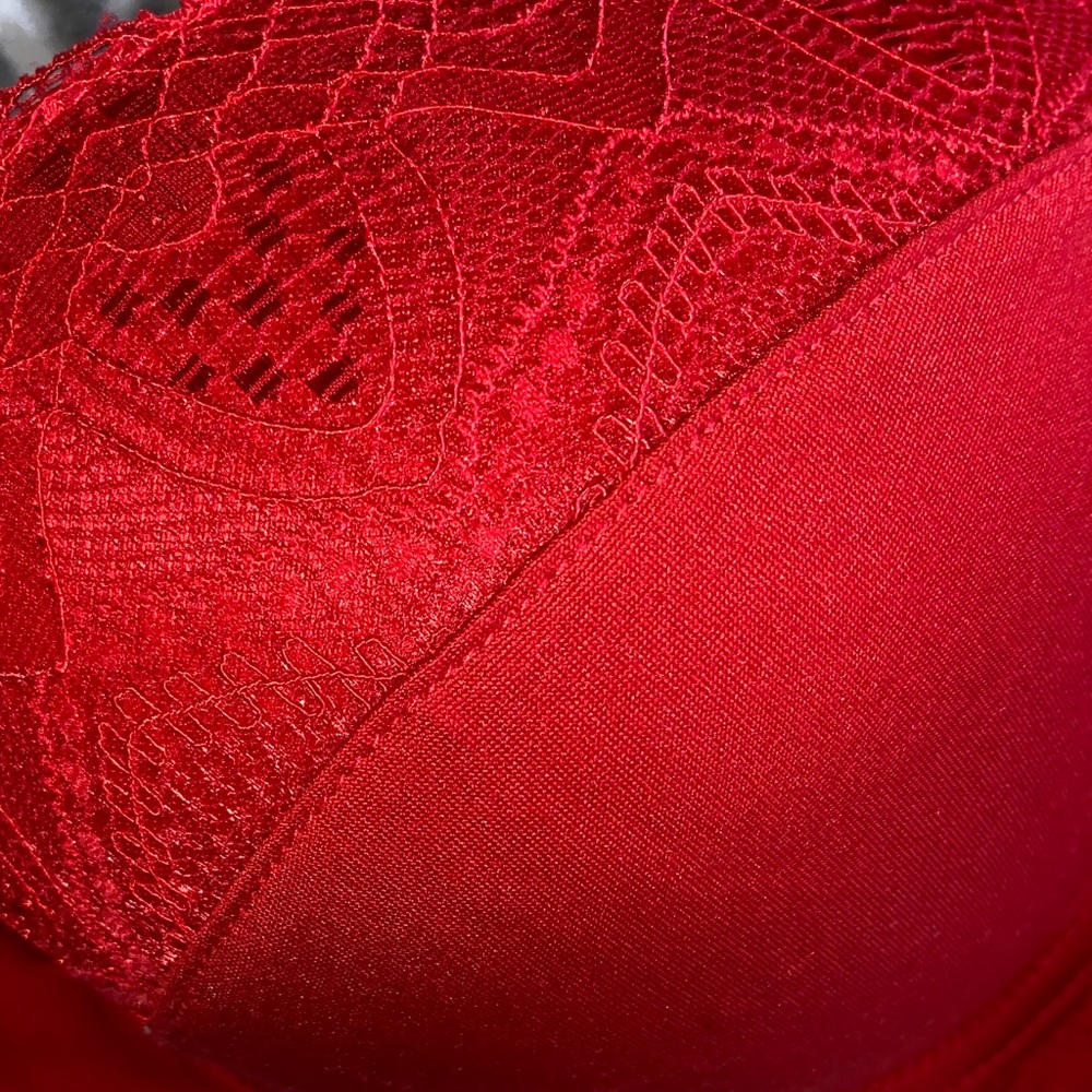 Pure Beauty by Rene Rofe • Red • Bra - Picture 6 of 7